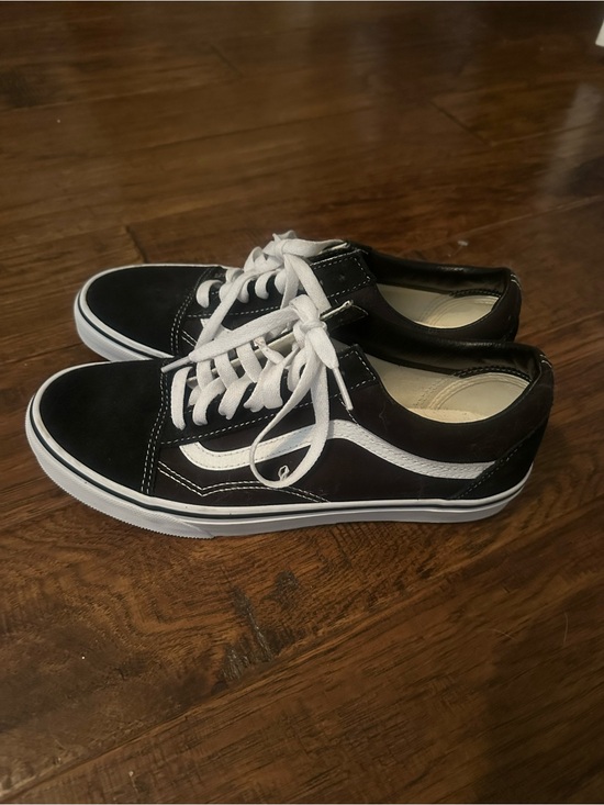Vans Other - Vans Black and White Low-Top Skate Sneakers